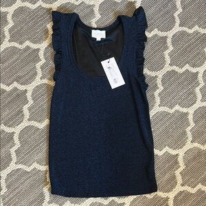 NWT Sundays Metallic Tank